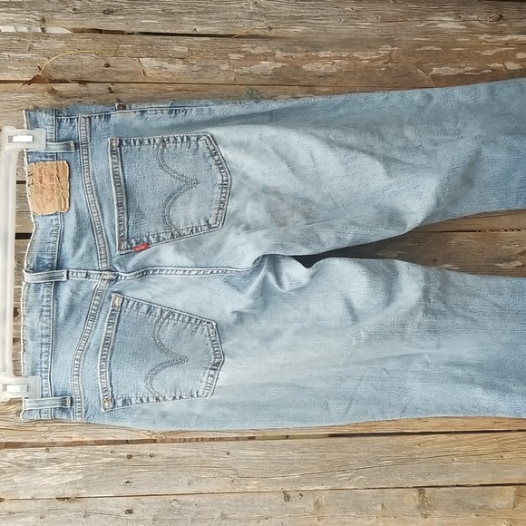 VIntage 90s Y2K Levi's 550 Size 32X32 Relaxed Bootcut 10M JEANS - Picture 2 of 14